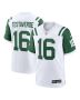Men’s New York Jets Vinny Testaverde White Classic Alternate Retired Player Game Jersey
