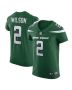 Men’s New York Jets Zach Wilson Gotham Green Vapor Elite Jersey