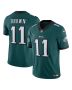 Men’s Philadelphia Eagles A.J. Brown Green Vapor F.U.S.E. Limited Jersey