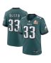 Men’s Philadelphia Eagles Cooper DeJean Midnight Green Super Bowl LIX Game Player Jersey