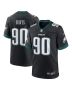 Men’s Philadelphia Eagles Davis Black Alternate Game Jersey