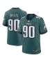 Men’s Philadelphia Eagles Davis Midnight Green Team Game Jersey