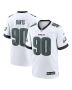 Men’s Philadelphia Eagles Davis White White Game Jersey