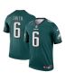 Men’s Philadelphia Eagles DeVonta Smith Green Team Legend Player Performance Top