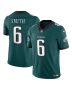 Men’s Philadelphia Eagles DeVonta Smith Midnight Green Vapor F.U.S.E. Limited Jersey