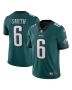 Men’s Philadelphia Eagles DeVonta Smith Midnight Green Vapor Limited Jersey