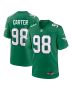 Men’s Philadelphia Eagles Jalen Carter Kelly Green Alternate Game Jersey