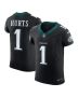 Men’s Philadelphia Eagles Jalen Hurts Black Alternate Vapor F.U.S.E. Elite Jersey