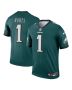 Men’s Philadelphia Eagles Jalen Hurts Green Team Legend Player Performance Top