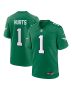 Men’s Philadelphia Eagles Jalen Hurts Kelly Green Alternate Game Player Jersey