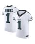 Men’s Philadelphia Eagles Jalen Hurts White Vapor F.U.S.E. Elite Jersey