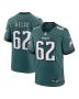 Men’s Philadelphia Eagles Jason Kelce Midnight Green Team Game Jersey