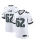 Men’s Philadelphia Eagles Jason Kelce White White Game Jersey