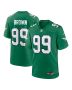 Men’s Philadelphia Eagles Jerome Brown Kelly Green Alternate Game Jersey