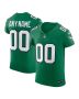 Men’s Philadelphia Eagles Kelly Green 2nd Alternate Vapor F.U.S.E. Elite Custom Jersey