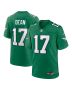Men’s Philadelphia Eagles Nakobe Dean Kelly Green Alternate Game Jersey