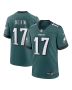 Men’s Philadelphia Eagles Nakobe Dean Midnight Green Team Game Jersey