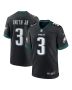 Men’s Philadelphia Eagles Nolan Smith Black Alternate Game Jersey