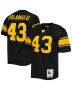Men’s Pittsburgh Steelers 2008 Troy Polamalu Mitchell & Ness Black Throwback Retired Player Jersey