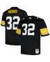 Men’s Pittsburgh Steelers Franco Harris Mitchell & Ness Black Big & Tall 1976 Legacy Retired Player Jersey