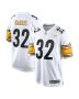 Men’s Pittsburgh Steelers Franco Harris White Retired Player Jersey