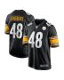 Men’s Pittsburgh Steelers Godwin Igwebuike Black Game Jersey