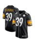 Men’s Pittsburgh Steelers Minkah Fitzpatrick Black Game Jersey