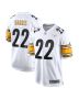 Men’s Pittsburgh Steelers Najee Harris White Game Jersey