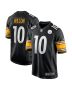 Men’s Pittsburgh Steelers Roman Wilson Black Game Player Jersey