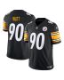 Men’s Pittsburgh Steelers T.J. Watt Black Vapor F.U.S.E. Limited Jersey