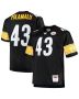 Men’s Pittsburgh Steelers Troy Polamalu Mitchell & Ness Black Big & Tall 2005 Retired Player Jersey