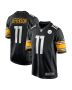 Men’s Pittsburgh Steelers Van Jefferson Black Game Jersey