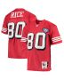 Men’s San Francisco 49ers 1994 Jerry Rice Mitchell & Ness Scarlet Throwback Retired Player Jersey