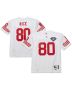 Men’s San Francisco 49ers 1994 Jerry Rice Mitchell & Ness White Throwback Retired Player Jersey