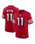 Men’s San Francisco 49ers Brandon Aiyuk Scarlet Alternate Game Jersey