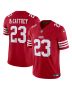 Men’s San Francisco 49ers Christian McCaffrey Scarlet Vapor F.U.S.E. Limited Jersey