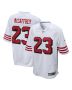 Men’s San Francisco 49ers Christian McCaffrey White Game Jersey