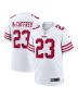 Men’s San Francisco 49ers Christian McCaffrey White Game Player Jersey