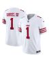 Men’s San Francisco 49ers Deebo Samuel Sr White Vapor F.U.S.E. Limited Jersey