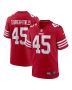 Men’s San Francisco 49ers Demetrius Flannigan-Fowles Scarlet Game Jersey