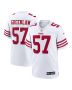 Men’s San Francisco 49ers Dre Greenlaw White Team Game Jersey