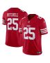 Men’s San Francisco 49ers Elijah Mitchell Scarlet Vapor F.U.S.E. Limited Jersey