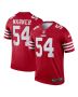 Men’s San Francisco 49ers Fred Warner Scarlet Team Legend Player Performance Top