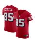 Men’s San Francisco 49ers George Kittle Scarlet Alternate Vapor Elite Jersey