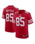 Men’s San Francisco 49ers George Kittle Scarlet Team Game Jersey