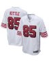 Men’s San Francisco 49ers George Kittle White Alternate Game Jersey