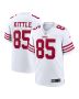 Men’s San Francisco 49ers George Kittle White Player Game Jersey