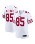 Men’s San Francisco 49ers George Kittle White Team Game Jersey