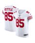 Men’s San Francisco 49ers George Kittle White Vapor Elite Jersey