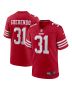 Men’s San Francisco 49ers Isaac Guerendo Scarlet Game Jersey